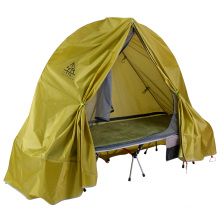 Portable Camping Tent Cot with Air Mattress For Outdoor Hiking